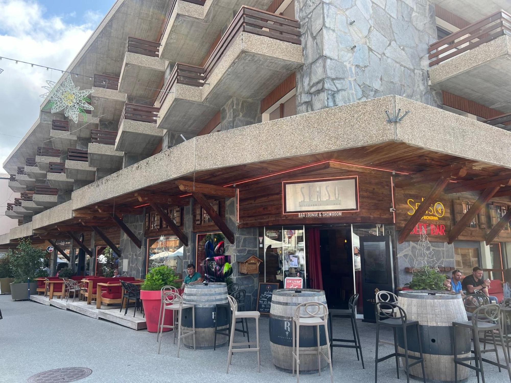 Ferienwohnung La Perle Montana Crans-Montana Exterior foto
